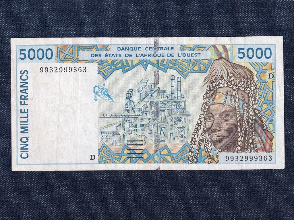 Nyugat-Afrikai &Aacute;llamok 5000 bankjegy