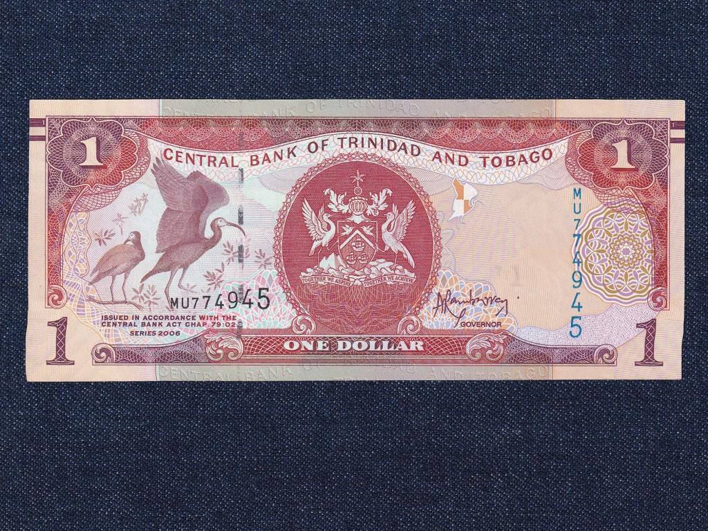 Trinidad &eacute;s Tobago 1 doll&aacute;r bankjegy