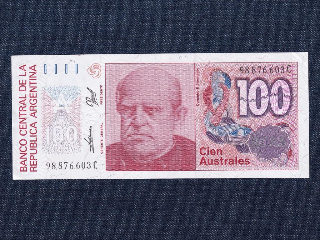 Argent&iacute;na Sz&ouml;vets&eacute;gi tartom&aacute;ny (1861-0) 100 Austral bankjegy