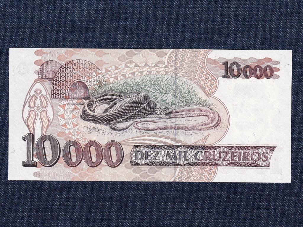 Braz&iacute;lia Brazil Sz&ouml;vets&eacute;gi K&ouml;zt&aacute;rsas&aacute;g (1967-0) 10000 Cruzeiro bankjegy