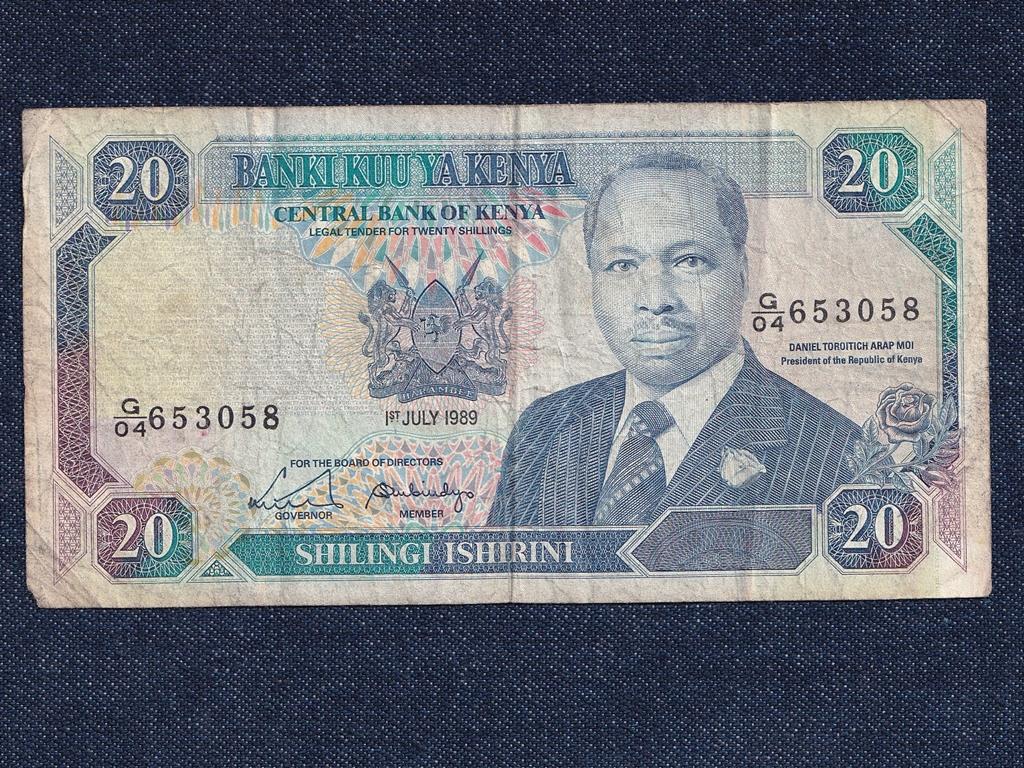 Kenya 10 shiling bankjegy