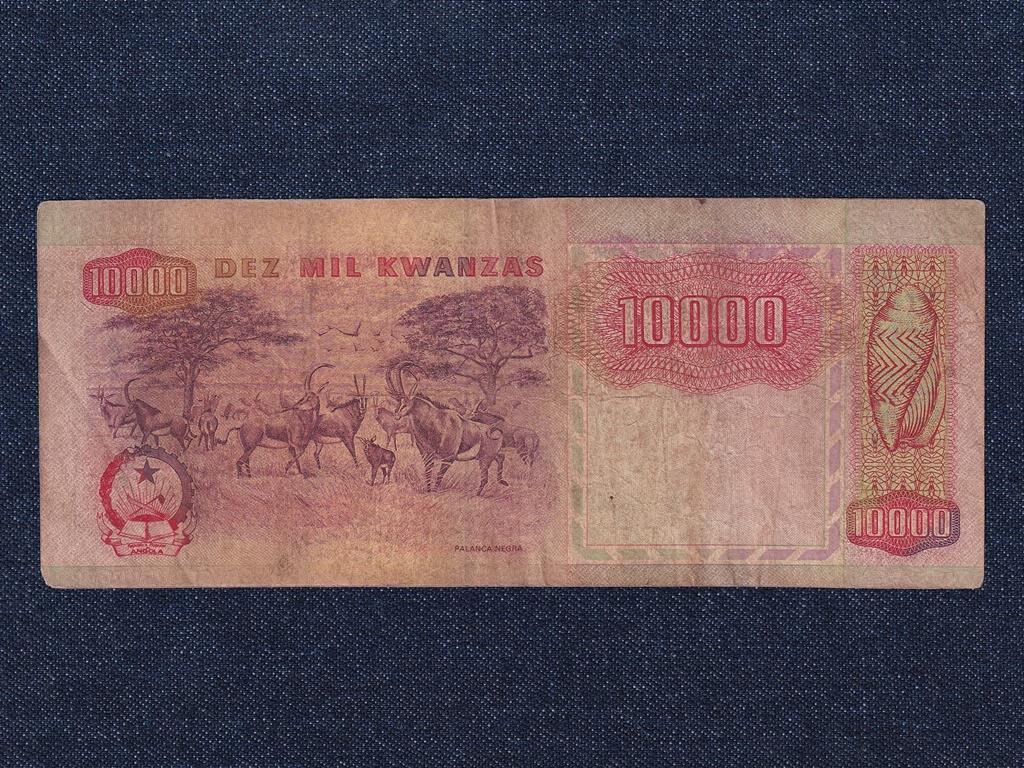 Angola N&eacute;pk&ouml;zt&aacute;rsas&aacute;g (1975-1992) 10000 Kwanza bankjegy