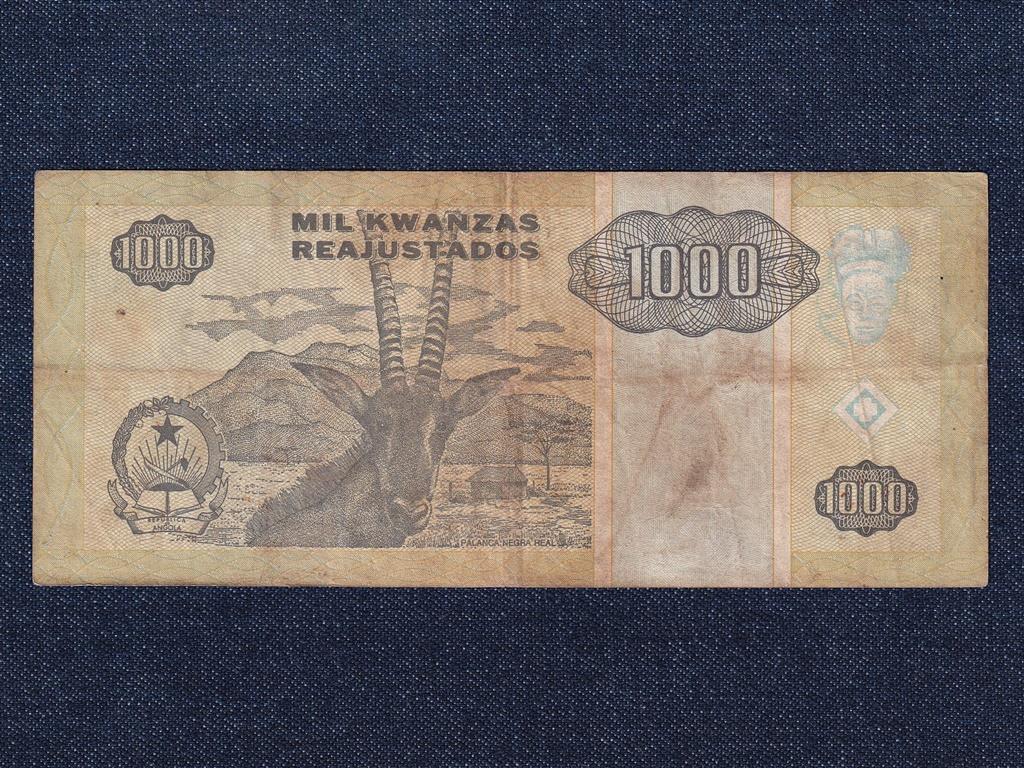 Angola K&ouml;zt&aacute;rsas&aacute;g (1992-0) 1000 Kwanza bankjegy