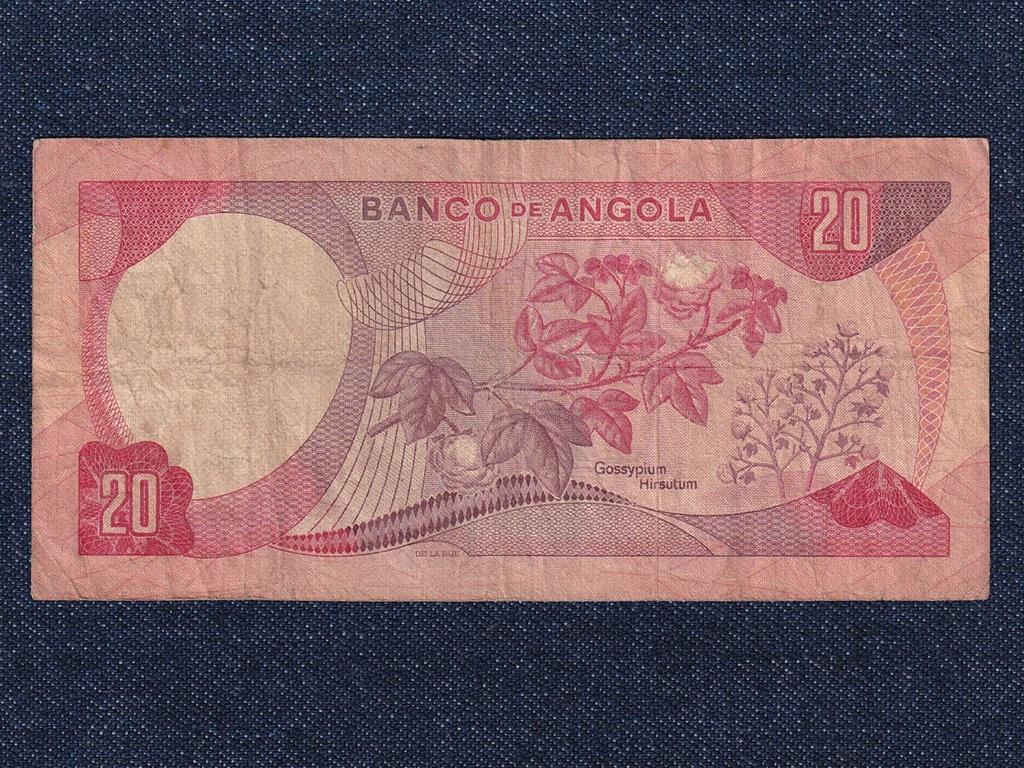 Angola Portug&aacute;lia tengerent&uacute;li tartom&aacute;nya (1951-1975) 20 Escudo bankjegy