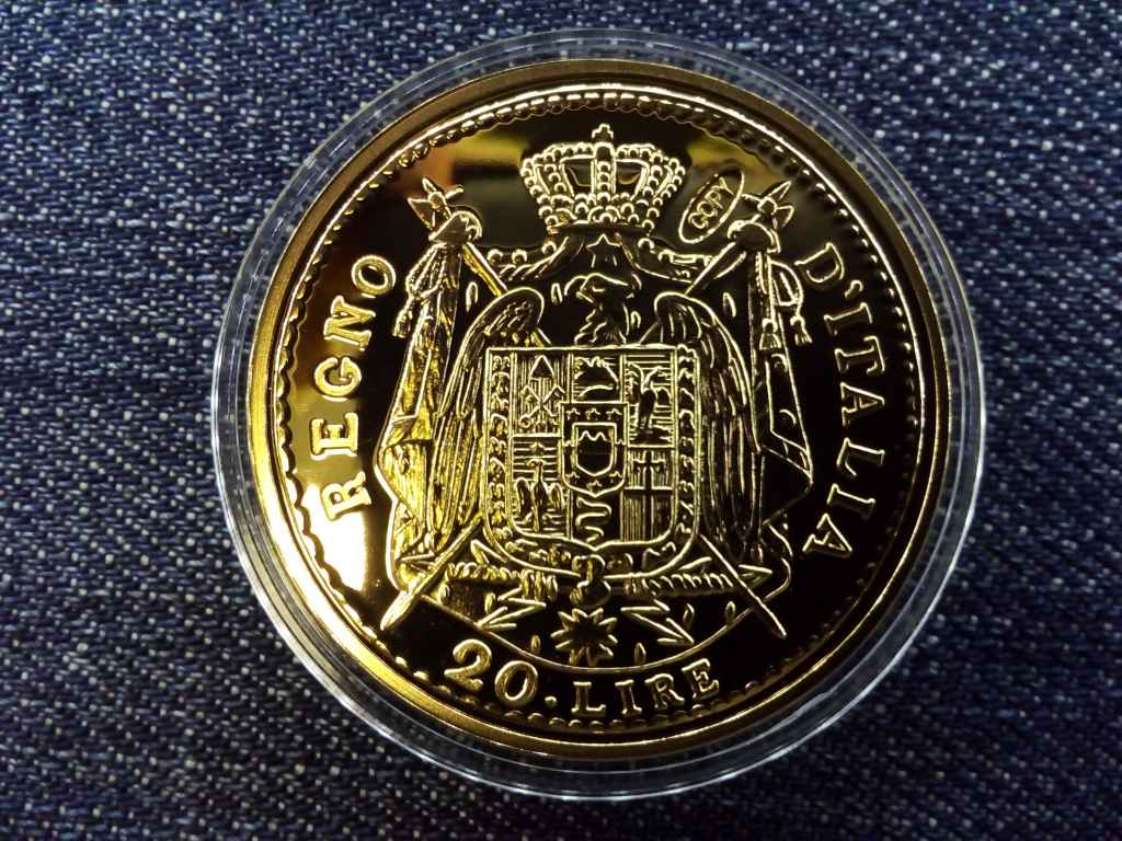 T&ouml;rt&eacute;nelmi aranyp&eacute;nzek ut&aacute;nveretben Nap&oacute;leon 20 l&iacute;ra, 1808