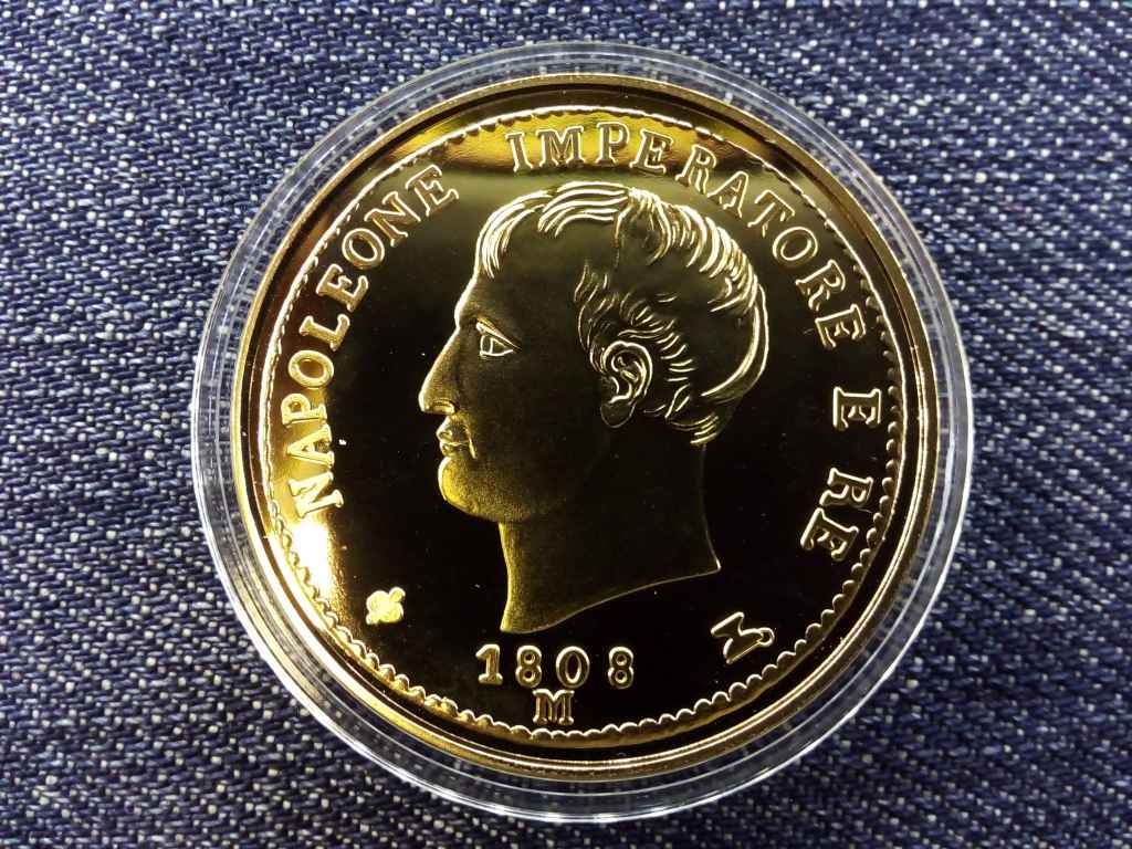 T&ouml;rt&eacute;nelmi aranyp&eacute;nzek ut&aacute;nveretben Nap&oacute;leon 20 l&iacute;ra, 1808