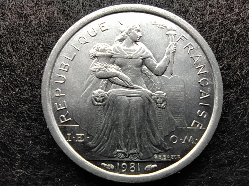 Francia Polin&eacute;zia 1 frank