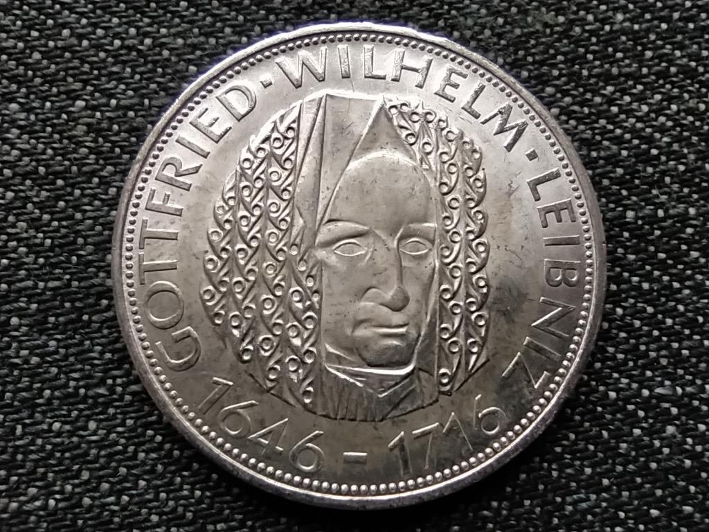 N&eacute;metorsz&aacute;g 250 &eacute;ve halt meg Wilhelm Leibniz .625 ez&uuml;st 5 M&aacute;rka