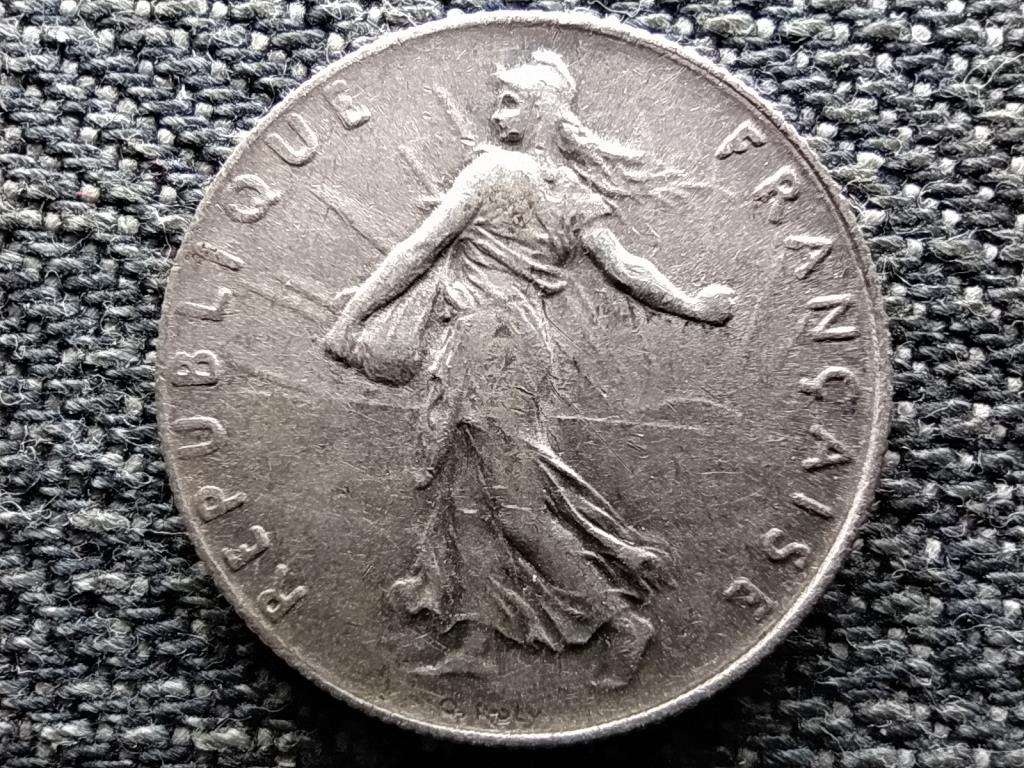 Franciaorsz&aacute;g Harmadik K&ouml;zt&aacute;rsas&aacute;g .835 ez&uuml;st 50 Centimes