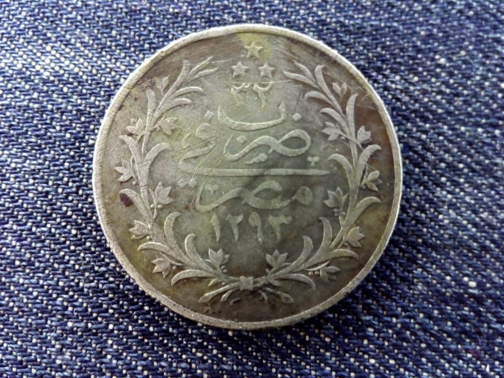 Egyiptom II. Abdul Hamid (1876-1909) .833 ez&uuml;st 10 Qirsh