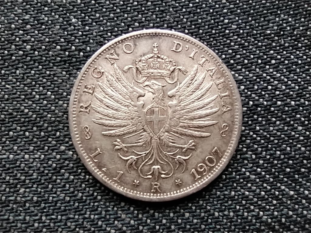 Olaszorsz&aacute;g III. Viktor Em&aacute;nuel (1900-1946) .835 ez&uuml;st 1 L&iacute;ra