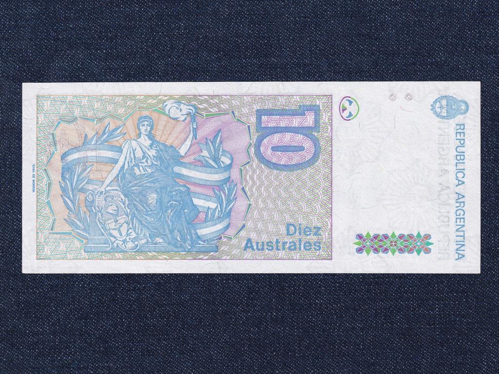 Argent&iacute;na Sz&ouml;vets&eacute;gi tartom&aacute;ny (1861-0) 10 Austral bankjegy
