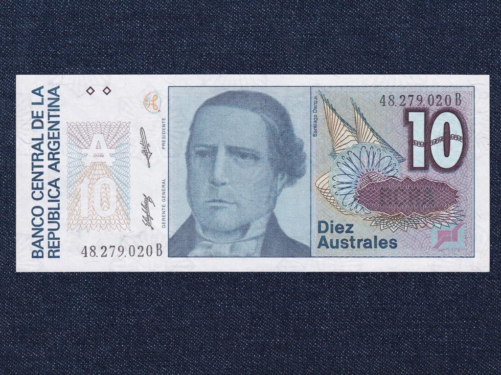 Argent&iacute;na Sz&ouml;vets&eacute;gi tartom&aacute;ny (1861-0) 10 Austral bankjegy