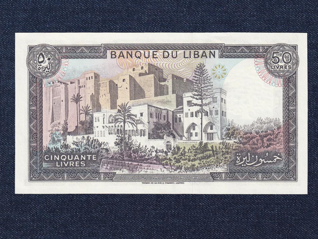 Libanon 50 Font bankjegy