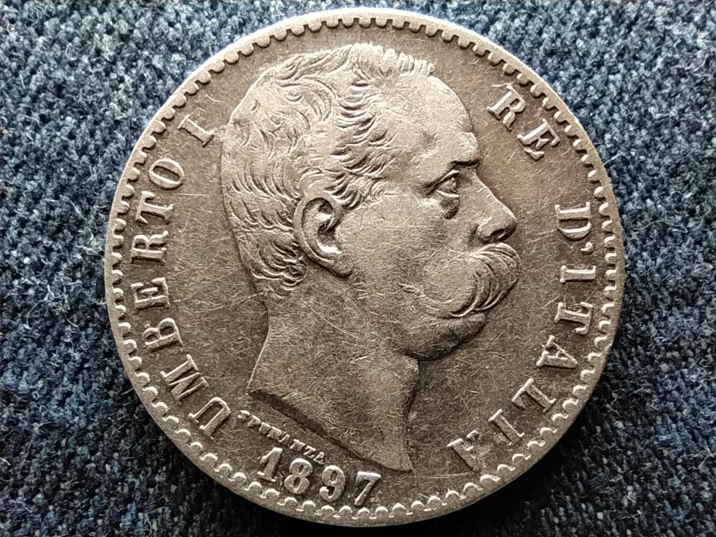 Olaszorsz&aacute;g I. Umbert&oacute; (1878-1900) .835 ez&uuml;st 2 L&iacute;ra