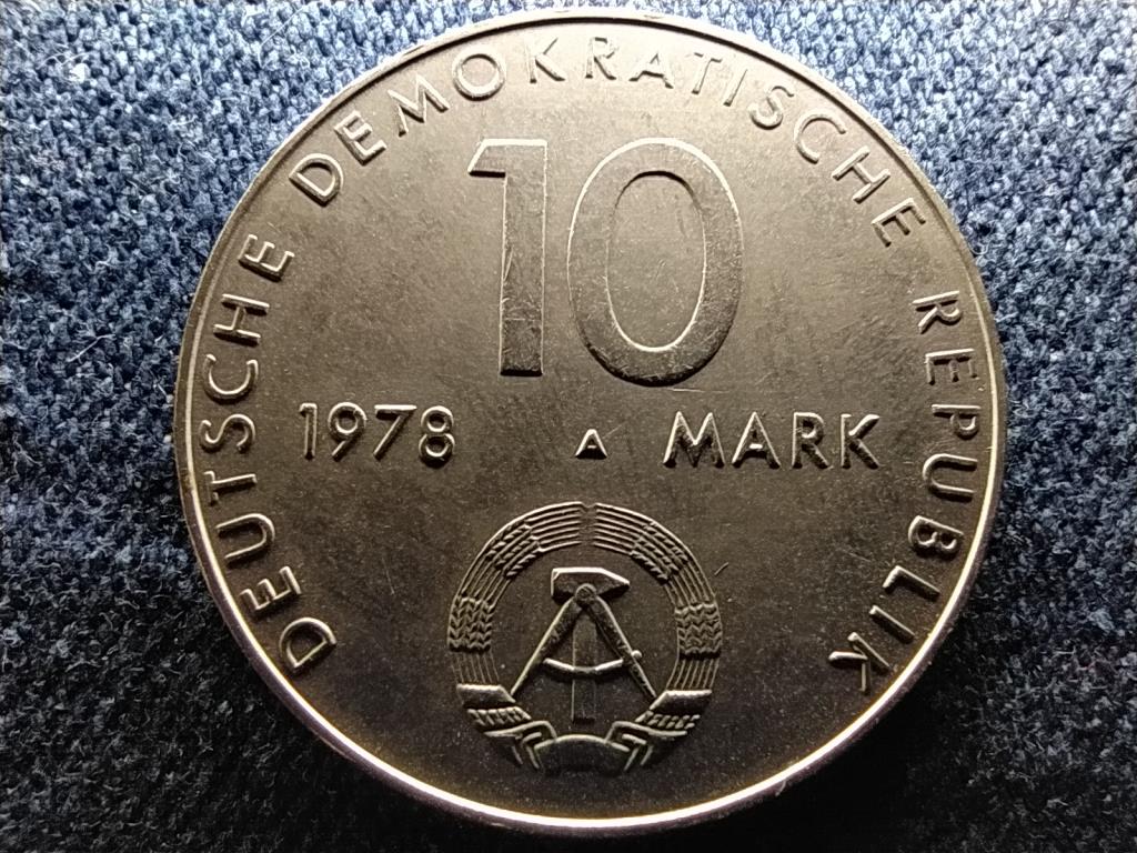 N&eacute;metorsz&aacute;g K&ouml;z&ouml;s szovjet-keletn&eacute;met űrrep&uuml;l&eacute;s 10 M&aacute;rka