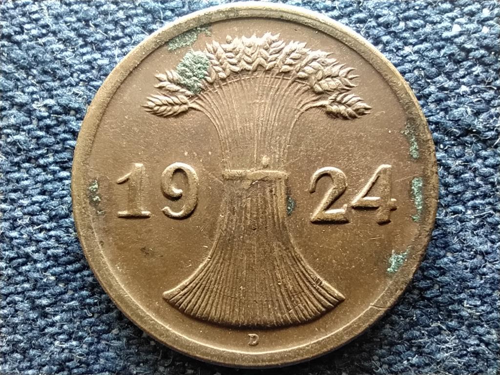 N&eacute;metorsz&aacute;g Weimari K&ouml;zt&aacute;rsas&aacute;g (1919-1933) 2 birodalmi pfennig