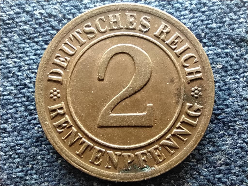 N&eacute;metorsz&aacute;g Weimari K&ouml;zt&aacute;rsas&aacute;g (1919-1933) 2 birodalmi pfennig