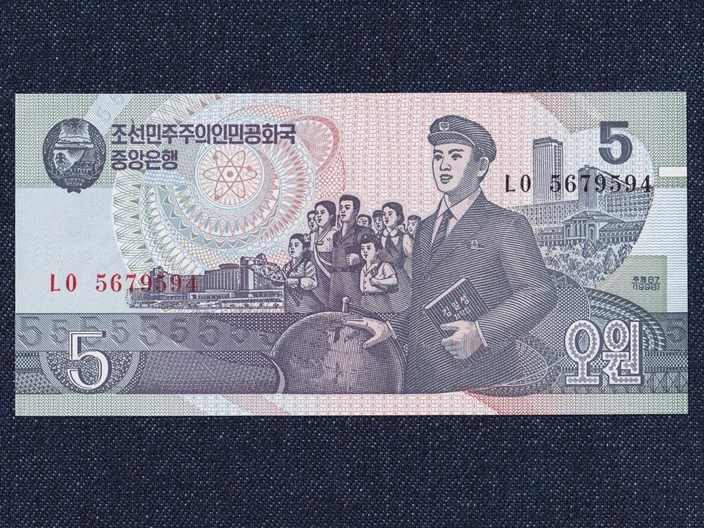 &Eacute;szak-Korea 5 von bankjegy