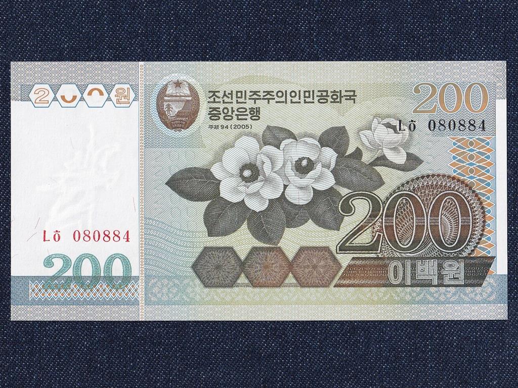 &Eacute;szak-Korea 200 von bankjegy