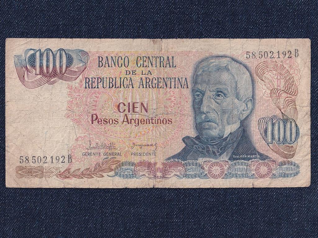 Argent&iacute;na Sz&ouml;vets&eacute;gi tartom&aacute;ny (1861-0) 100 Peso Argentino bankjegy
