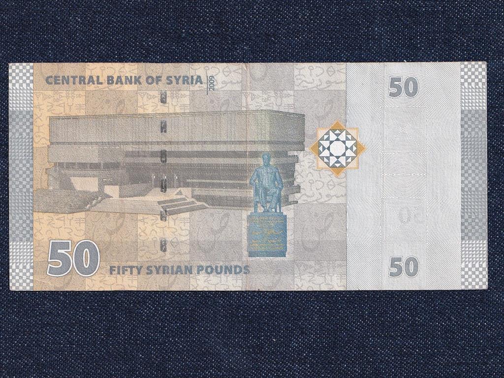 Sz&iacute;ria 50 font bankjegy