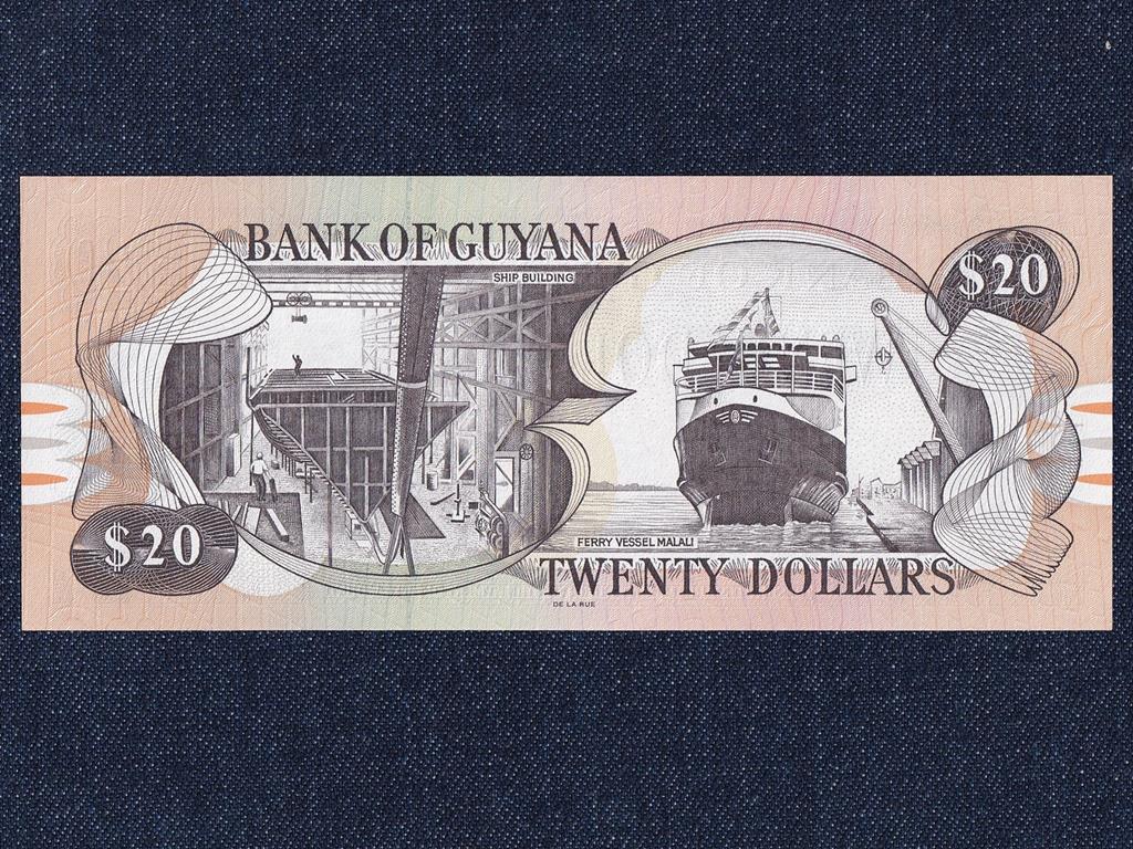 Guyana 20 doll&aacute;r bankjegy