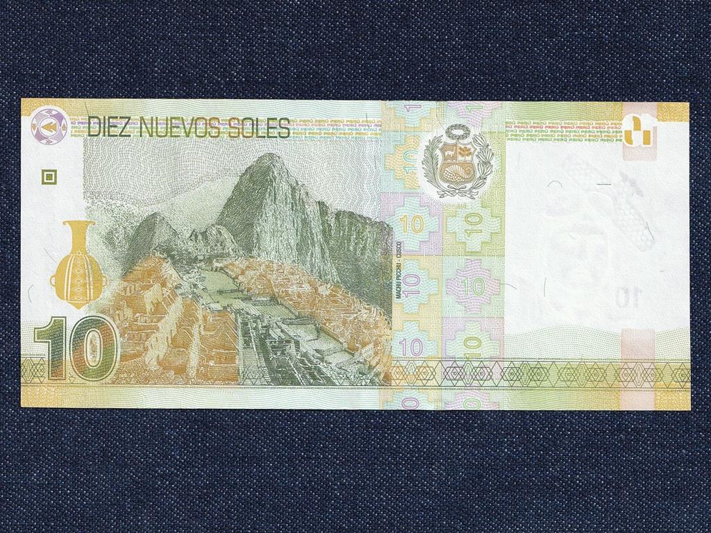 Peru 10 &uacute;j sol bankjegy