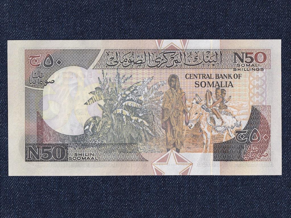 Szom&aacute;lia 50 shilling bankjegy