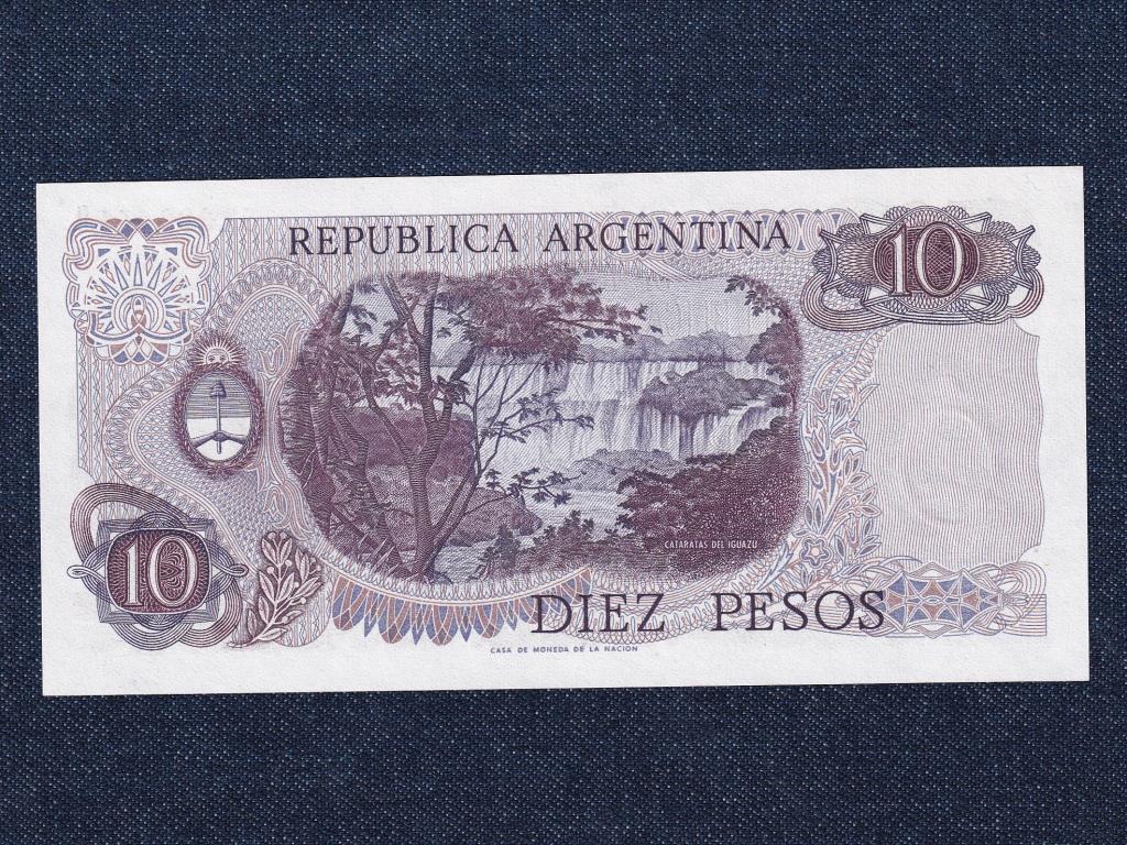 Argent&iacute;na Sz&ouml;vets&eacute;gi tartom&aacute;ny (1861-0) 10 Peso bankjegy