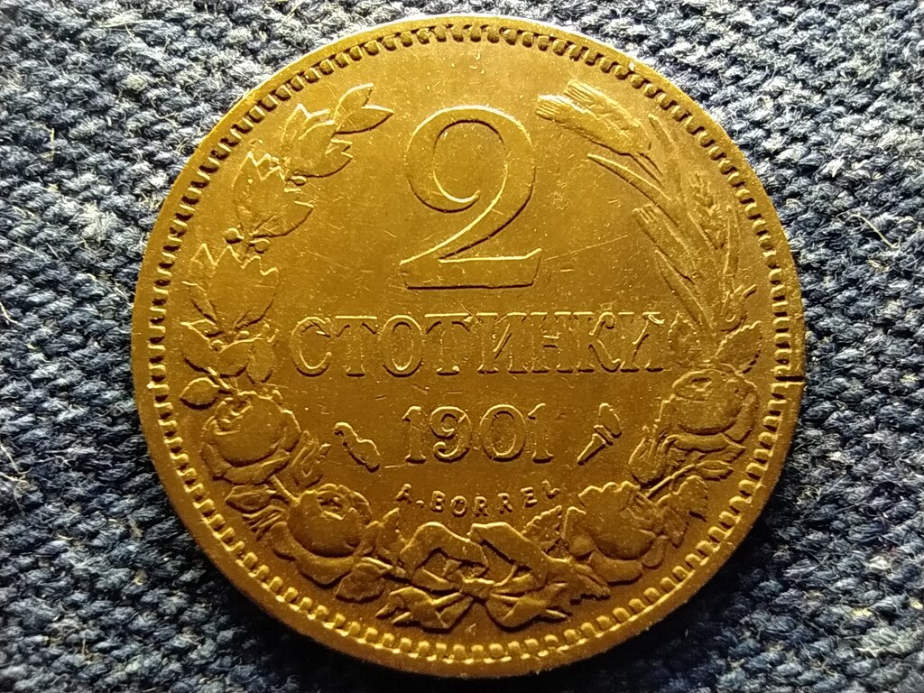 Bulg&aacute;ria I. Ferdin&aacute;nd (1887-1918) 2 Stotinki