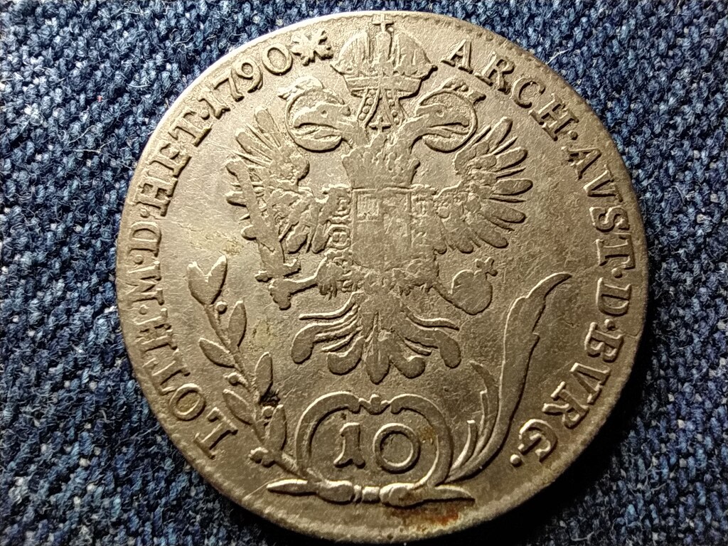 Ausztria II. J&oacute;zsef (1780-1790) .500 ez&uuml;st 10 Krajc&aacute;r