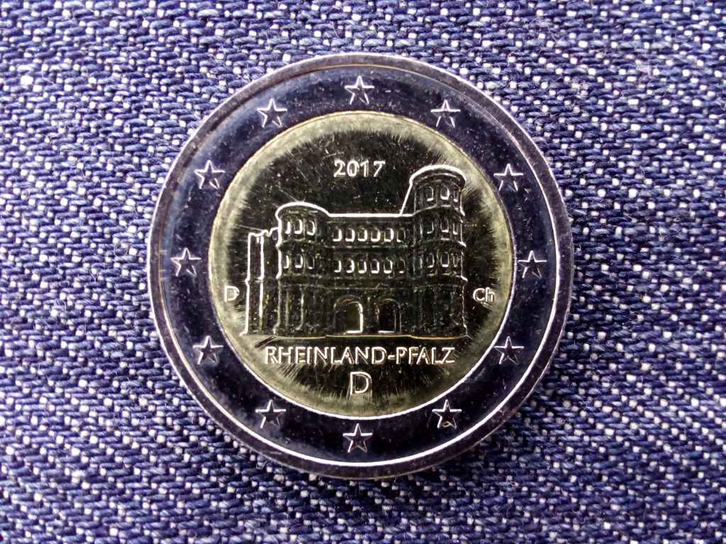 N&eacute;metorsz&aacute;g Rajna-vid&eacute;k-Pfalz tartom&aacute;ny 2 Euro