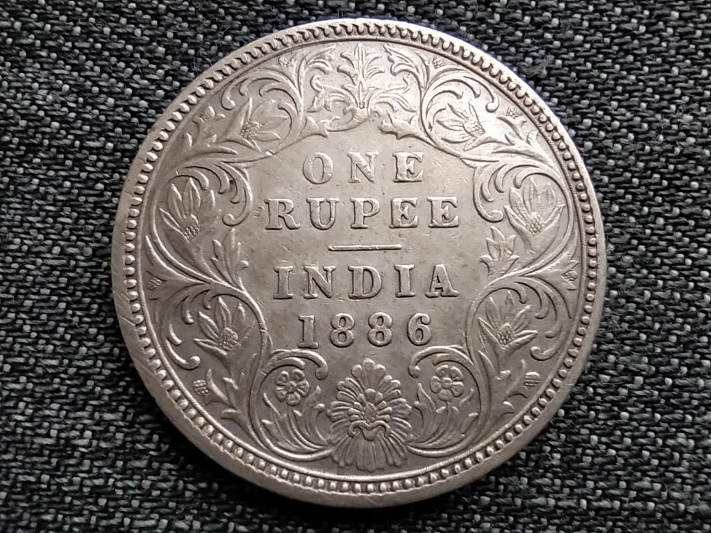 India Vikt&oacute;ria (1837-1901) .917 ez&uuml;st 1 R&uacute;pia
