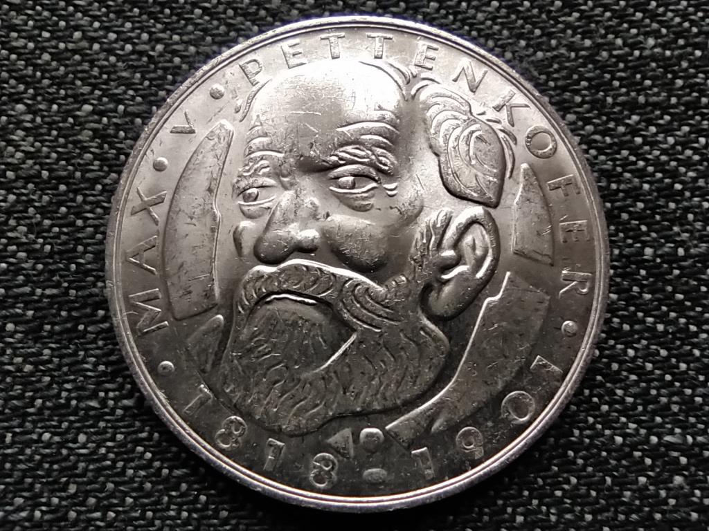 N&eacute;metorsz&aacute;g 150 &eacute;ve sz&uuml;letett Max von Pettenkofer .625 ez&uuml;st 5 M&aacute;rka