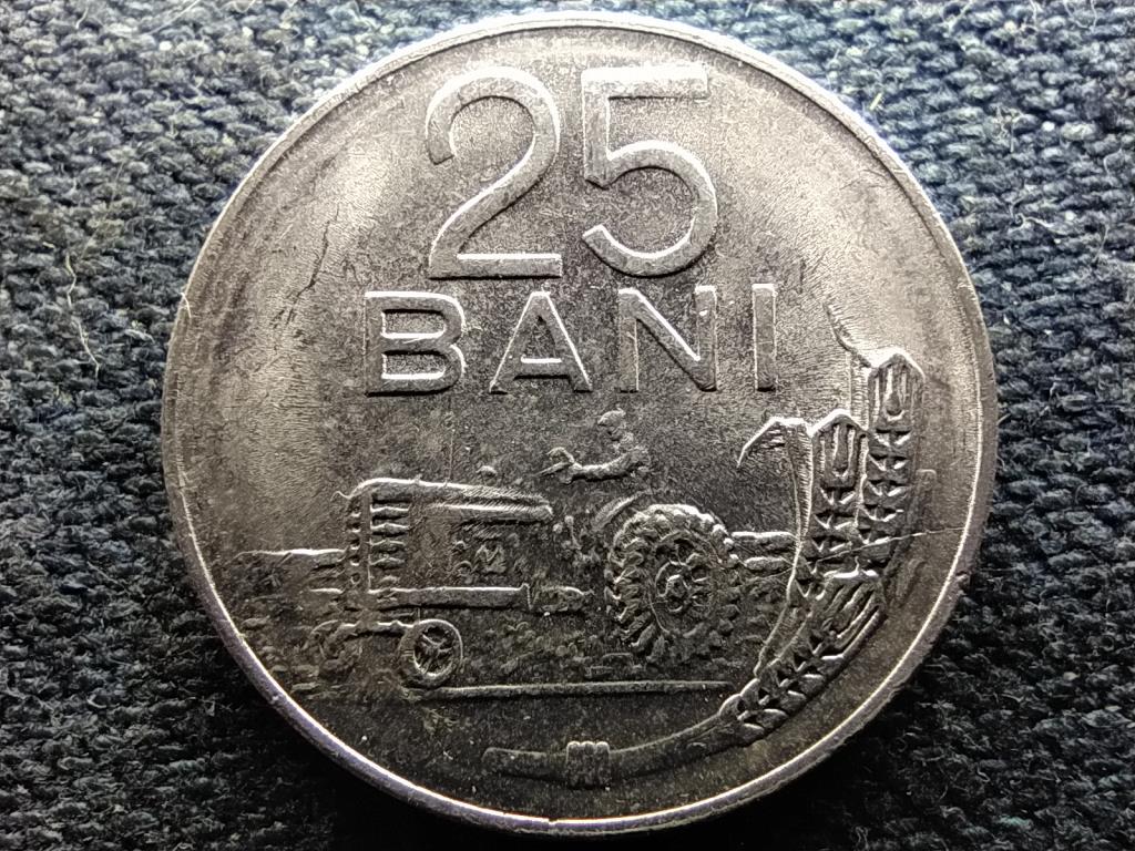 Rom&aacute;nia Szocialista K&ouml;zt&aacute;rsas&aacute;g (1965-1989) 25 Bani