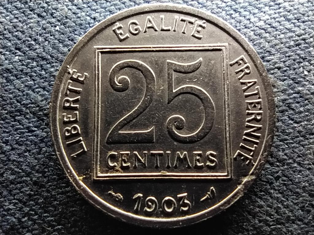 Franciaorsz&aacute;g Harmadik K&ouml;zt&aacute;rsas&aacute;g 25 Centimes