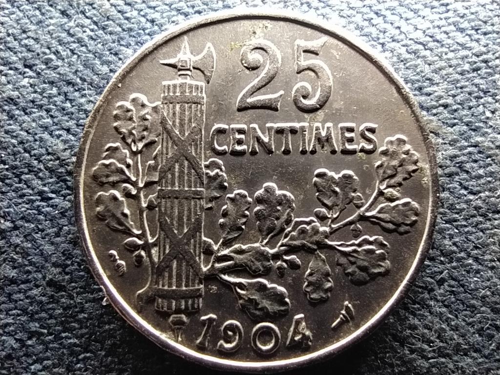 Franciaorsz&aacute;g Harmadik K&ouml;zt&aacute;rsas&aacute;g 25 Centimes