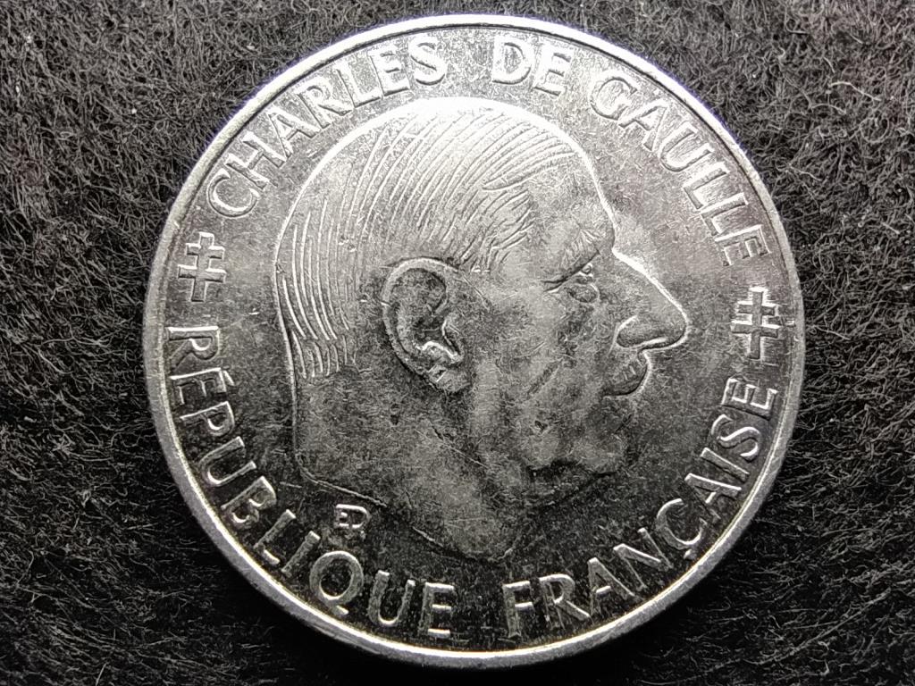 Franciaorsz&aacute;g 1 frank Charles de Gaulle