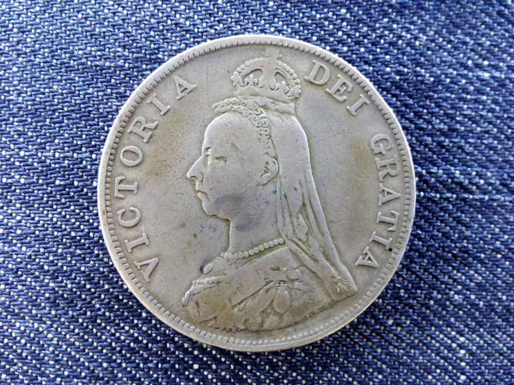 Anglia Vikt&oacute;ria (1837-1901) .925 ez&uuml;st 2 Florin