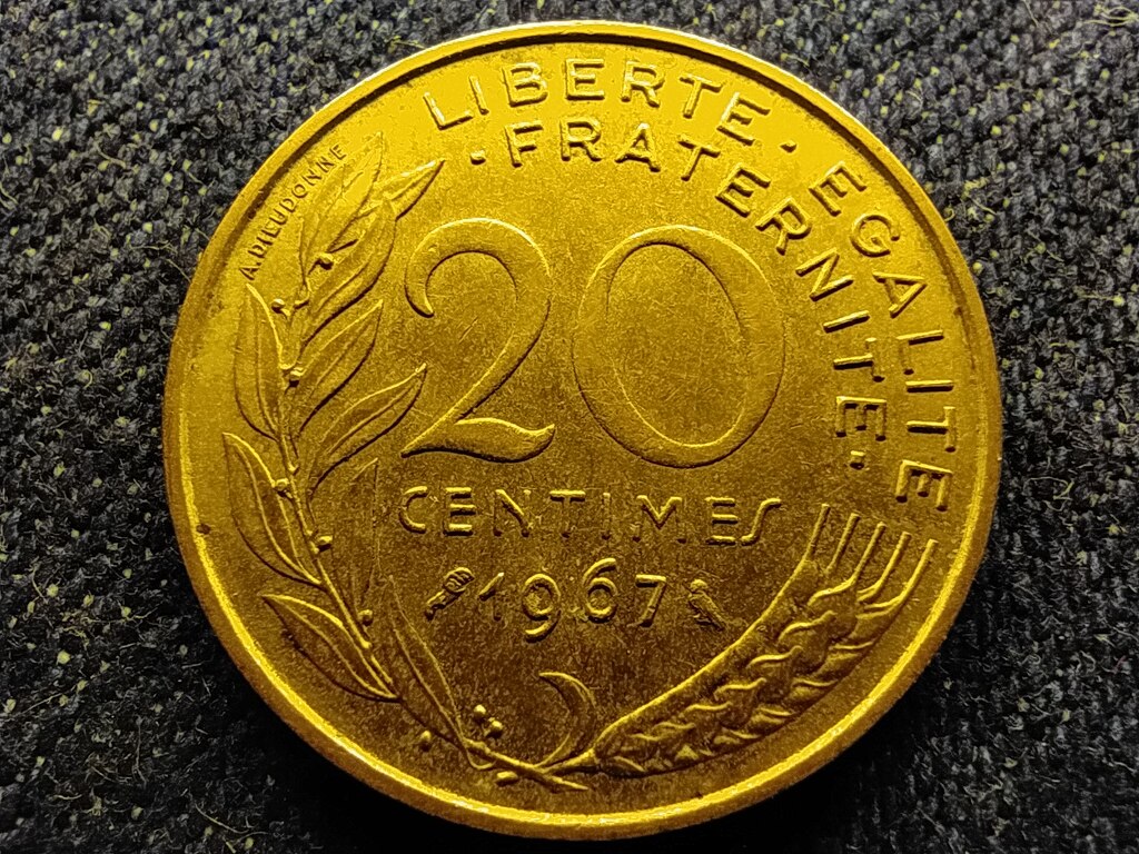 Franciaorsz&aacute;g 20 Centimes