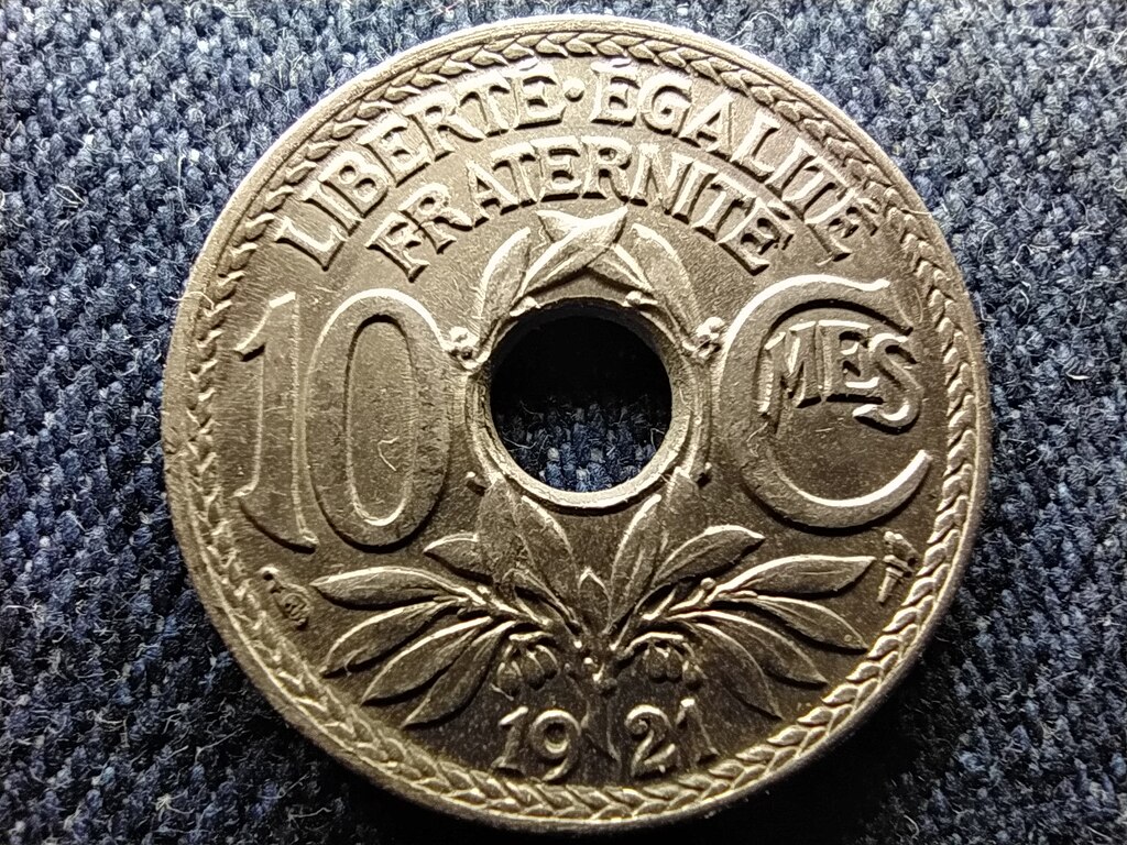 Franciaorsz&aacute;g Harmadik K&ouml;zt&aacute;rsas&aacute;g 10 Centimes