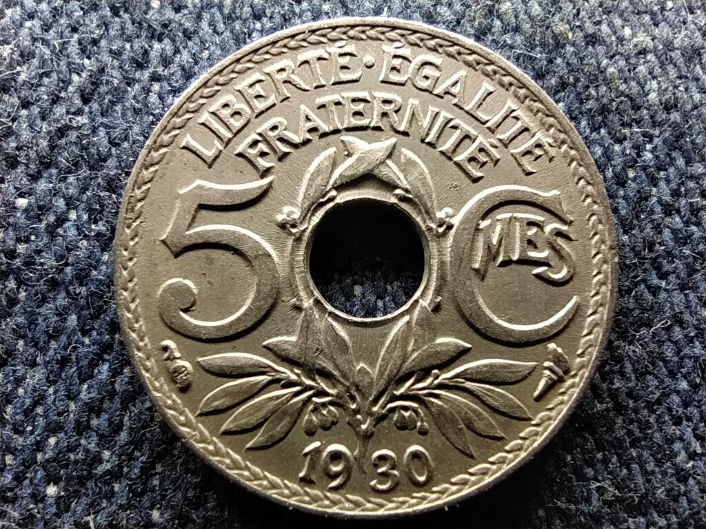 Franciaorsz&aacute;g Harmadik K&ouml;zt&aacute;rsas&aacute;g 5 Centimes