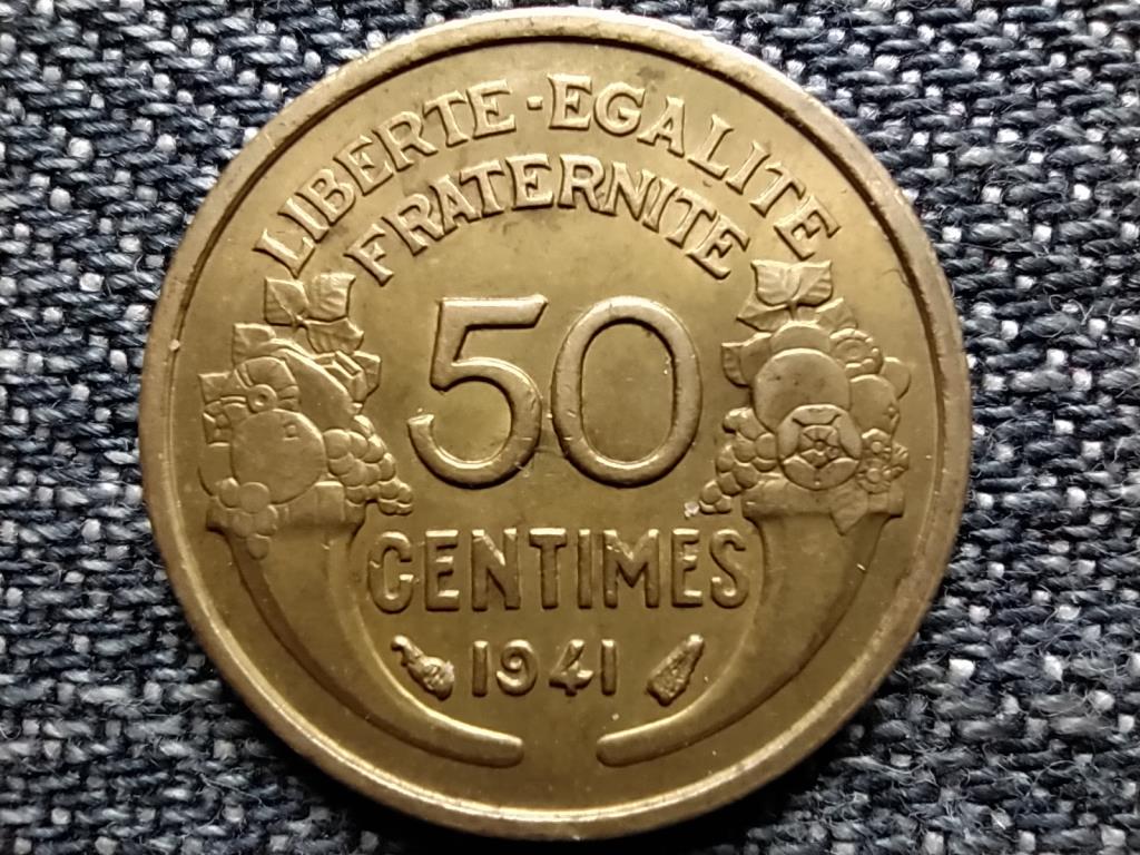 Franciaorsz&aacute;g Harmadik K&ouml;zt&aacute;rsas&aacute;g 50 Centimes