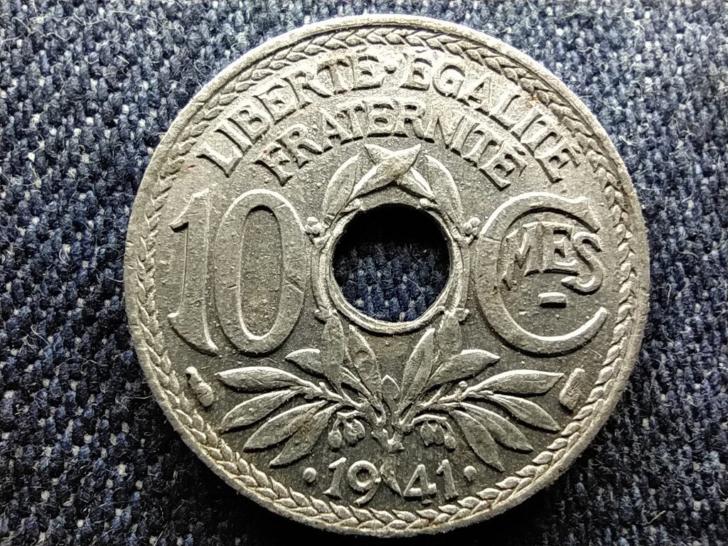 Franciaorsz&aacute;g Vichy &Aacute;llam (1940-1944) 10 Centimes