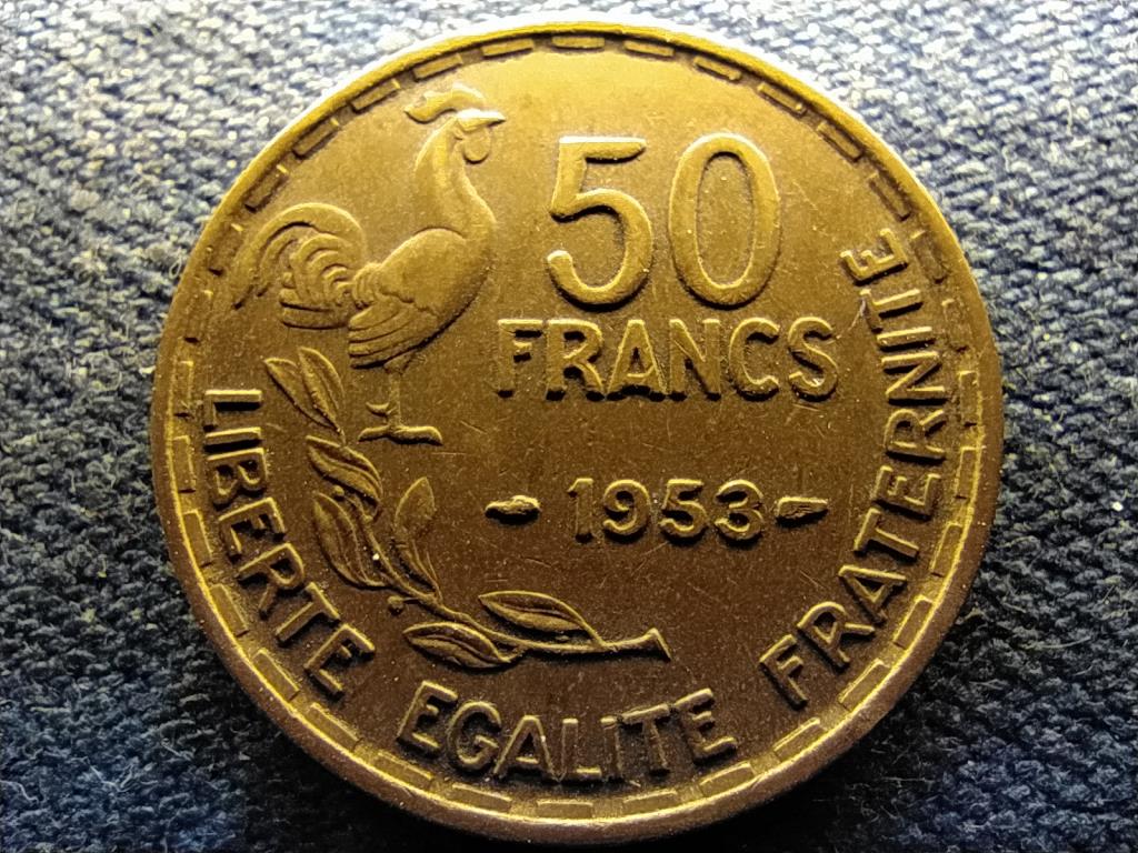 Franciaorsz&aacute;g Negyedik K&ouml;zt&aacute;rsas&aacute;g (1945-1958) 50 frank