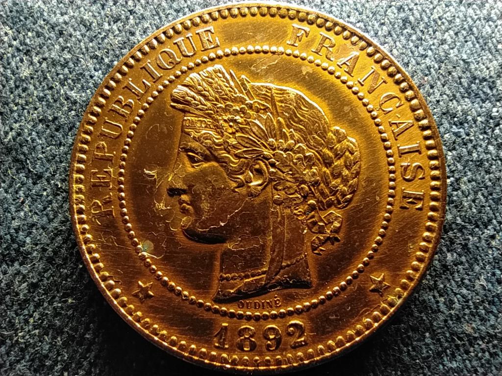 Franciaorsz&aacute;g Harmadik K&ouml;zt&aacute;rsas&aacute;g 10 Centimes