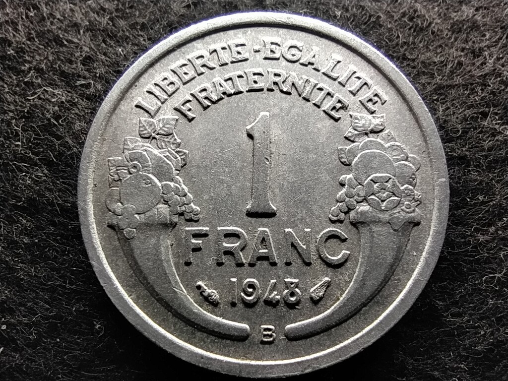 Franciaorsz&aacute;g Negyedik K&ouml;zt&aacute;rsas&aacute;g (1945-1958) 1 frank