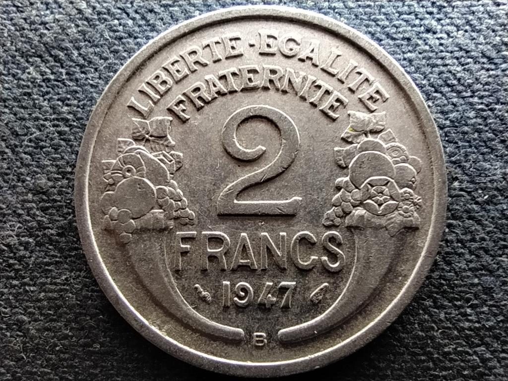 Franciaorsz&aacute;g Negyedik K&ouml;zt&aacute;rsas&aacute;g (1945-1958) 2 frank