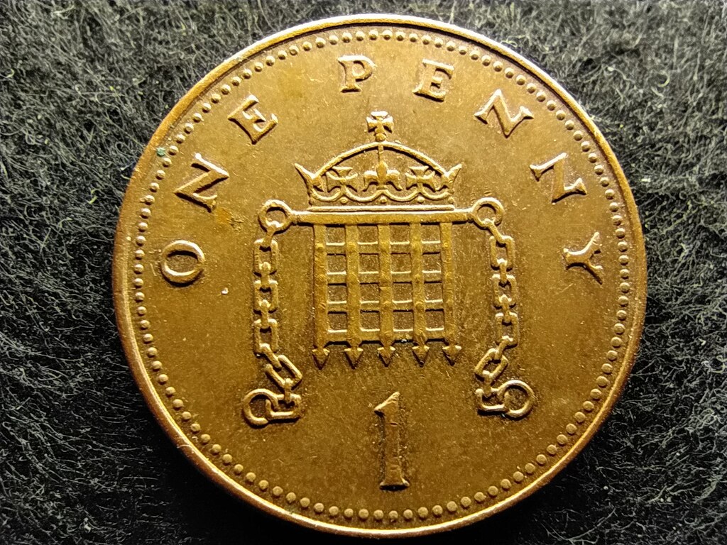 Anglia II. Erzs&eacute;bet (1952-2022) 1 Penny 